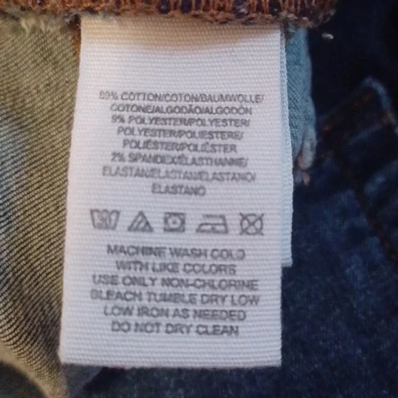 Free People Destroyed Blue Jeans sz 31 - Picture 8 of 9